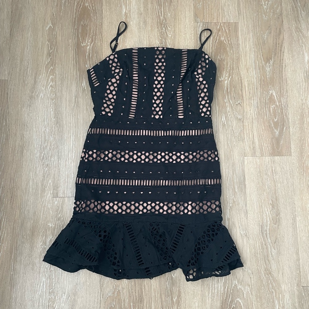 TJD Black Lace Dress